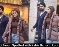 Kriti Sanon Spotted with Kabir Bahia in London