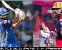 MI vs RCB IPL 2026: Virat Kohli vs Rohit Sharma Wankhede showdown