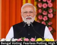 Modi on Bengal Voting: Fearless Polling, High Turnout