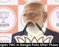 Modi Targets TMC in Bengal Polls After Phase 1 Voting