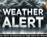 MP Weather Alert: 34 Districts on High Alert for Storm and Rain