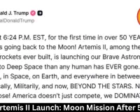 NASA Artemis II Launch: Moon Mission After 52 Years