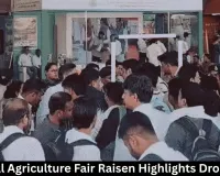 National Agriculture Fair Raisen Highlights Drone Tech
