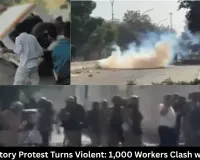 Noida Factory Protest Turns Violent: 1,000 Workers Clash with Police