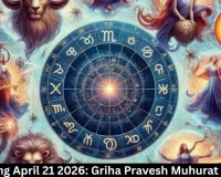 Panchang April 21 2026: Griha Pravesh Muhurat Timings