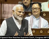 PM Modi Speech Row Reaches Supreme Court, Congress MP Files Plea