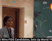  R Vaishali Wins FIDE Candidates, Sets Up World Title Clash