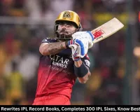 Virat Kohli Rewrites IPL Record Books, Completes 300 IPL Sixes, Know Best Moments