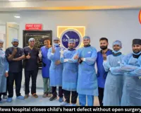 Rewa hospital closes child’s heart defect without open surgery