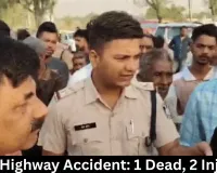 Rewa Highway Accident: 1 Dead, 2 Injured