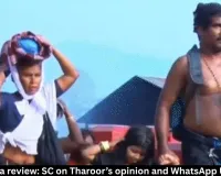 Sabarimala review: SC on Tharoor’s opinion and WhatsApp University