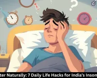 Sleep Better Naturally: 7 Daily Life Hacks for India’s Insomnia Crisis