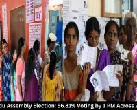 Tamil Nadu Assembly Election: 56.81% Voting by 1 PM Across 234 Seats