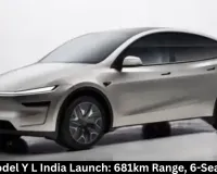 Tesla Model Y L India Launch: 681km Range, 6-Seater SUV
