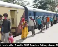 UDID Card Holders Can Travel in SLRD Coaches, Railways Issues Clear Rules