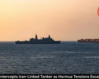 US Intercepts Iran-Linked Tanker as Hormuz Tensions Escalate