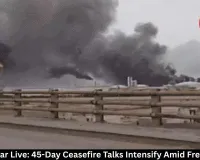 US-Iran War Live: 45-Day Ceasefire Talks Intensify Amid Fresh Strikes