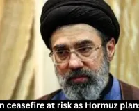 US‑Iran ceasefire at risk as Hormuz plans grow
