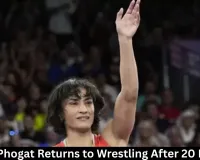 Vinesh Phogat Returns to Wrestling After 20 Months  