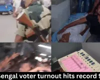 West Bengal voter turnout hits record 92.75%
