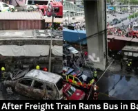  8 Dead After Freight Train Rams Bus in Bangkok