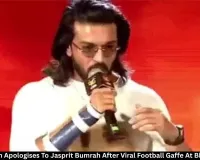 Ram Charan Apologises To Jasprit Bumrah Over Football Gaffe