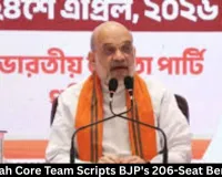  Amit Shah Core Team Scripts BJP's 206-Seat Bengal Win