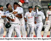 Bangladesh Beat Pakistan by 104 Runs, Create Historic Test Win at Home