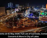 Bhopal Events 13-31 May 2026: Full List of Carnivals, Comedy Shows, Concerts & More in City of Lakes