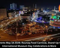 Bhopal Events May 18 2026: Rounaq Food Carnival, Stand-Up Comedy, International Museum Day Celebrations & More