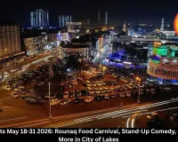 Bhopal Events May 18-31 2026: Rounaq Food Carnival, Stand-Up Comedy, Open Mics & More in City of Lakes