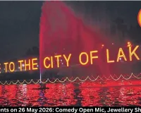 Bhopal Events on 26 May 2026: Comedy Open Mic, Jewellery Show & More 
