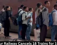Bilaspur Railway Cancels 18 Trains for 19 Days