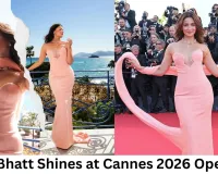 Cannes 2026 Begins with Global Glamour, Alia Bhatt Steals Spotlight on Red Carpet