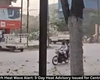 Chhattisgarh Heat Wave Alert: 5-Day Heat Advisory Issued for Central Districts