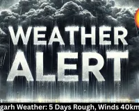 Chhattisgarh Weather: 5 Days Rough, Winds 40kmph Alert