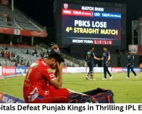 Delhi Capitals Beat Punjab Kings by 3 Wickets in Thrilling IPL Clash; PBKS Lose 4th Straight Match