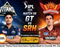 GT vs SRH Clash Today in IPL 2026, Top Spot Battle in Ahmedabad