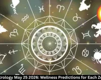 Health Astrology May 25 2026: Wellness Predictions for Each Zodiac Sign