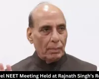 High-Level NEET Meeting at Rajnath Singh Residence; NTA Extends Refund Deadline