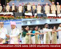 IGKV Convocation 2026: 1800 Students Receive Degrees, 22 Medalists Honoured