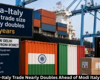 India-Italy Trade Nearly Doubles Ahead of Modi Italy Visit