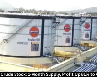 Indian Oil Crude Stock: 1-Month Supply, Profit Up 81% to ₹15,176 Cr