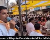 Indore Navkarsi Dispute Escalates Amid Social Media Row