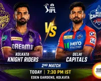 KKR vs DC at Eden Gardens: Evening IPL Blockbuster Set for a Thrilling Showdown