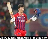LSG vs RCB IPL 2026: Mitchell Marsh Ton Secures 9-Run Win