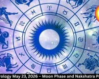  Lunar Astrology May 23 2026: Moon Phase and Nakshatra Forecast India
