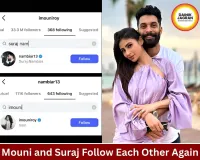 Mouni Roy and Suraj Nambiar Refollow Each Other on Instagram