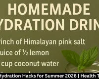 Natural Hydration Hacks for Summer 2026 | Health Tips India