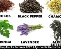 Natural Sleep Hacks Summer 2026 | Ayurvedic Herbs for Insomnia